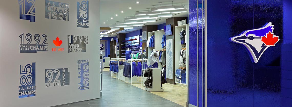 Jays Shop Eaton Centre 零售體驗(yàn)設(shè)計(jì)