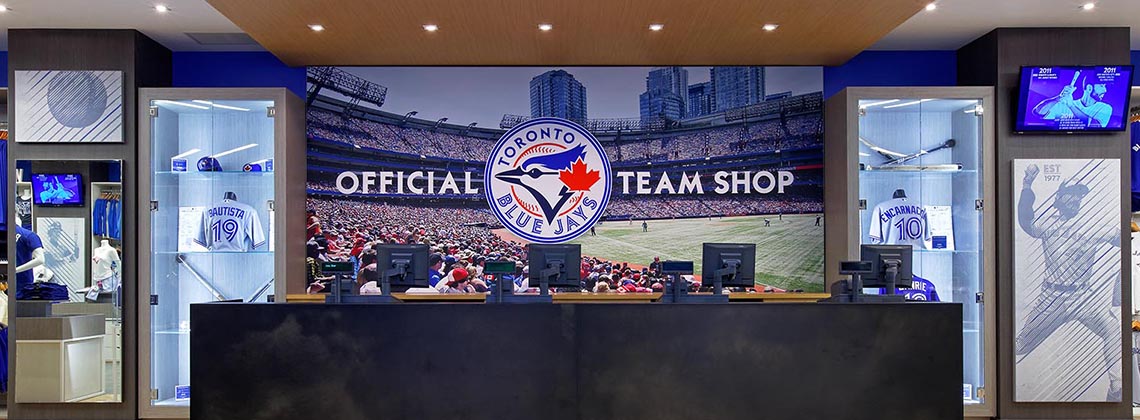 Jays Shop Eaton Centre 零售體驗(yàn)設(shè)計(jì)