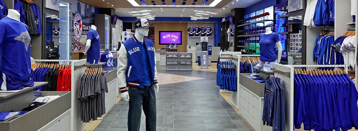 Jays Shop Eaton Centre 零售體驗(yàn)設(shè)計(jì)