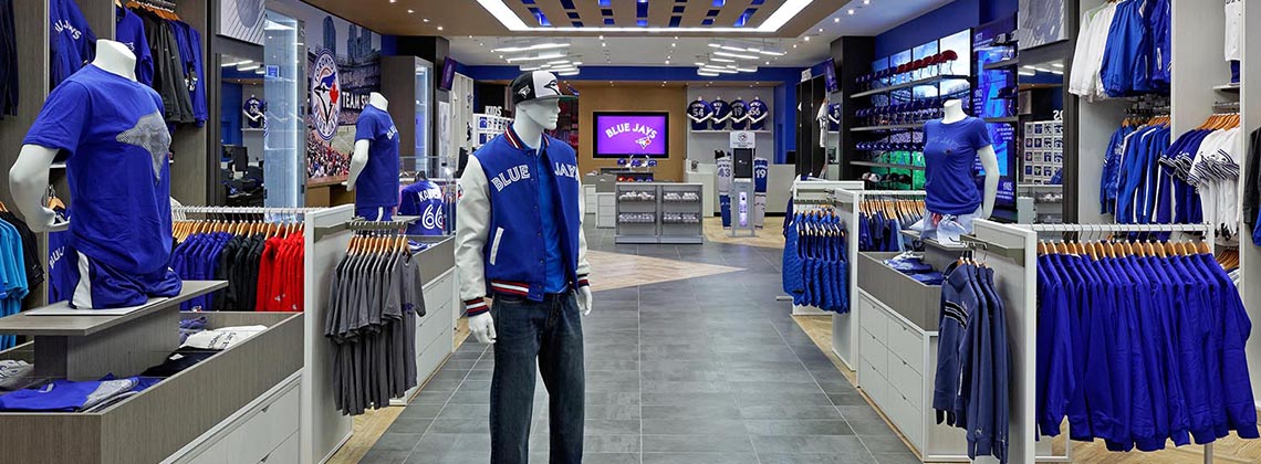 Jays Shop Eaton Centre 零售體驗(yàn)設(shè)計(jì)